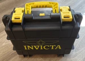 RELOJ INVICTA NEGRO 8 RANURAS IMPERMEABLE RESISTENTE A IMPACTOS ESTUCHE - Imagen 1 de 3