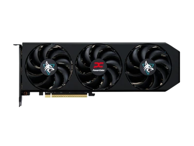 PowerColor Hellhound Radeon RX 9060 XT 16GB GDDR6 PCI Express 5.0 x16 ATX Video - Image 1 of 4