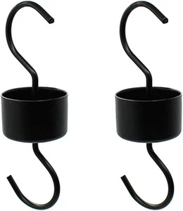 Ant Moat for Hummingbird Feeders 2 Pack Black  - Picture 1 of 5
