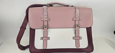 ECOSUSI Laptop Bag for Women 15.6 inch Briefcase Backpack Work Tote Pink  - Image 1 of 4