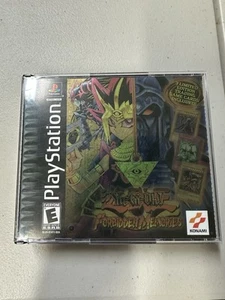 2001 Yugioh Forbidden Memories For PlayStation 1 *One Disc *NO RESERVE - Picture 1 of 2