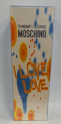 MOSCHINO CHEAP AND CHICK I LOVE LOVE EDT SPRAY NATURAL 3.4 EE. UU. fl oz NUEVO Y SELLADO Foto 1 de 4