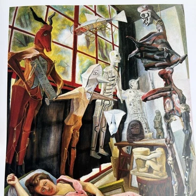 DIEGO RIVERA 1954 “El Estudio del Pintor” CIUDAD DE MÉXICO Genio Artista Mexicano Foto 1 de 3