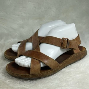 Chaco Women's Wayfarer Buckle Strap Sandals Sz 8 US Suede/Leather- Clay - Picture 1 of 12