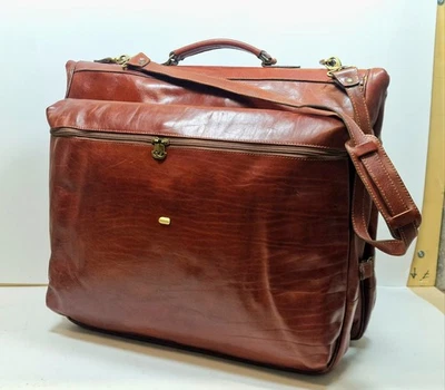 Piquadro serie Nikolai - Porta abiti in Pelle - Vintage di Altissima Qualità - Immagine 1 di 4