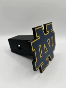 Notre Dame -  Hitch Receiver Cover – Fits 2” Truck Hitch - Picture 1 of 7