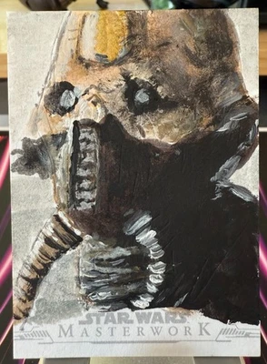 2019 Star Wars Masterwork Two Tubes Sketch Mohamed 1/1 [y0429] - Image 1 of 2