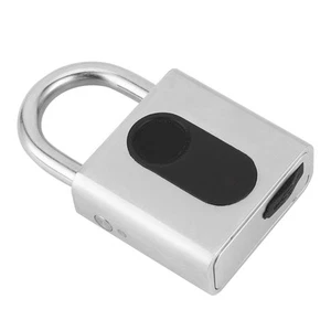 Smart Padlock Fingerprint Bt App Lock Ip65 Waterproof Anti‑Theft For Fitne AM - Picture 1 of 24