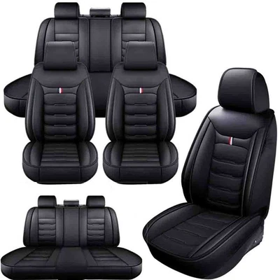 Car Seat Covers for VOLVO XC90 5 Seat Covers XC40 XC60 XC70 PU Leather 4 Seasons - Image 1 of 4