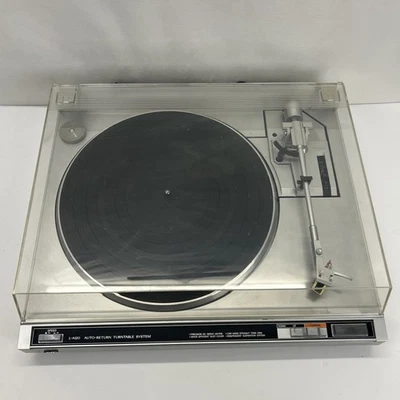 Vintage JVC L-A120 Turntable System Auto Return Won’t Turn NEEDS REPAIR - Image 1 of 4