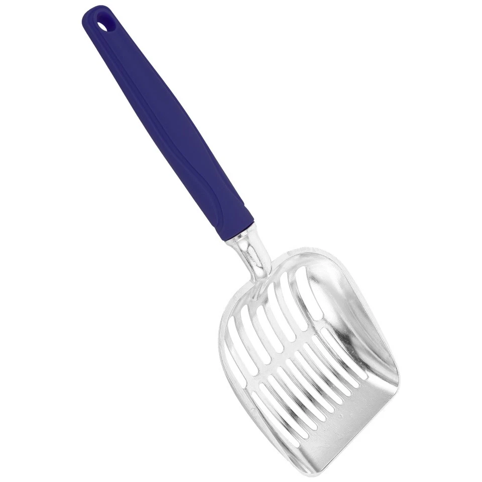  Cat Litter Scoop: Aluminum Sifter Scooper - Deep Shovel Long Handle Kitten Poop - Image 1 of 4