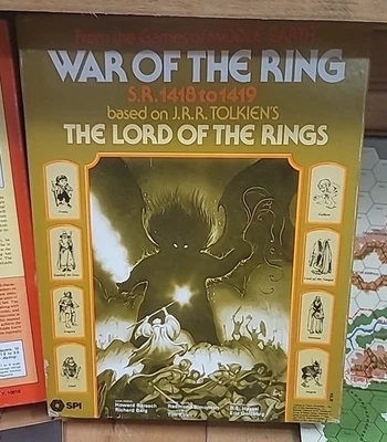 War of the Ring JRR Tolkien SPI Wargame 1977 NEW Unpunched Lord Of The Rings - Image 1 of 4