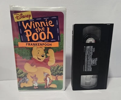 Winnie the Pooh Frankenpooh Clamshell VHS Tape (1995) - Image 1 of 3