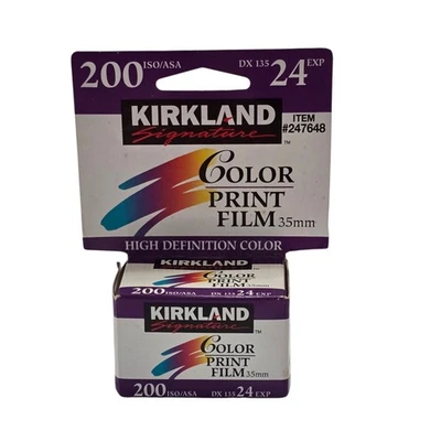 KIRKLAND Signature  Color Film Print 35mm 200 ISO/ASA  DX 135 24 Exp Due 2002 - Image 1 of 2