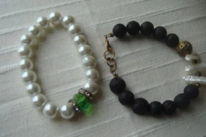 HANDMADE WOMEN BRACELET LOT OF 2 - Picture 1 of 1