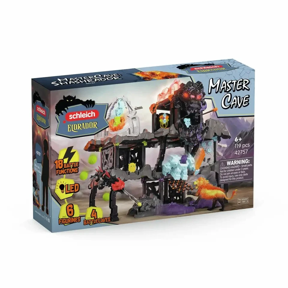 schleich ELDRADOR Creatures MasterCave Smashrador 42757 Set aus 4 x ELDRADOR