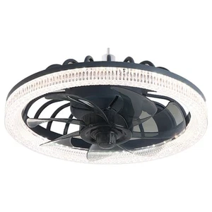 Deckenventilator mit Fernbedienung und dimmbaren Leuchten ideal zur Aufwertung d - Afbeelding 1 van 25
