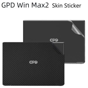 Cubierta protectora de calcomanías de vinilo pegatina de carbono para GPD WIN MAX 2 10.1" 2022 - Imagen 1 de 38