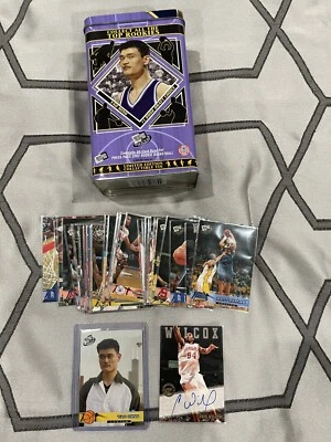 Juego de 40 cartas Press Pass 2002 coleccionable edición limitada Yao Ming bono automático Foto 1 de 4