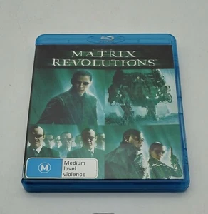 The Matrix Revolutions Blu Ray Region B Keanu Reeves Laurence Fishbourne (AUS) - Picture 1 of 3