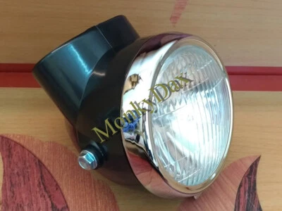 Juego de faros negros Honda SS50 CL50 CL65 CL70 CL90 CD50 CD70 CD90 S90 SL90 CS90 Foto 1 de 4