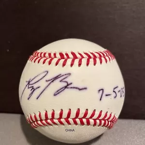 Ryan Braun Autographed Rookie MLBall 7/5/05 JSA Certified - Picture 1 of 7