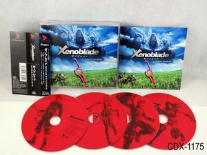 Xenoblade Original Soundtrack Music 4 CD OST ACE+ Wii Japan Import JP US Seller - Picture 1 of 7