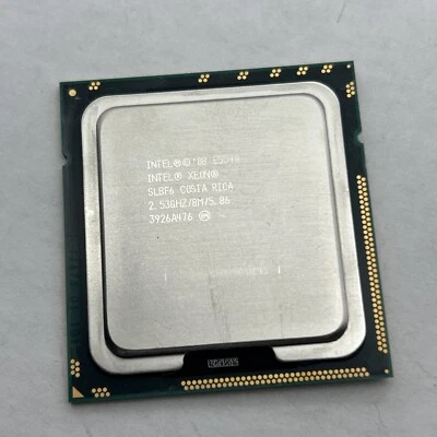 Intel Xeon E5540 2.53 GHz CPU SLBF6 Quad-Core Socket LGA 1366 2533 MHz Processor - Image 1 of 4