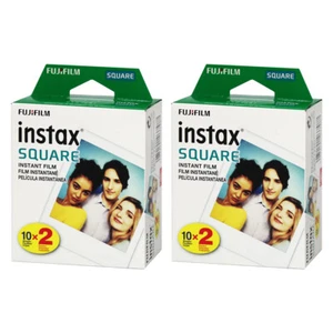 Fujifilm INSTAX SQUARE Fuji Instant Film 40 Photo Exposure Sheets - Picture 1 of 1
