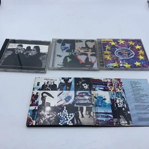 4 CD Lot of U2!  Vg Pop, Zooropa, The Joshua Tree, more - Picture 1 of 9