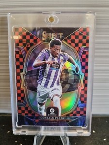 Panini 2022-23 Select La Liga Soccer GONZALO PLATO Red Checker Board #81