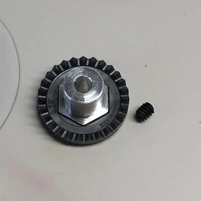 27 Tooth Cox Crown Gear  and Set Screw 48 Pitch 1/8" Axle Vintage Slot Car - Image 1 of 4