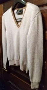 LORO PIANA VICUNA BABY CASHMERE beige brown size 50 JAPAN - Picture 1 of 4