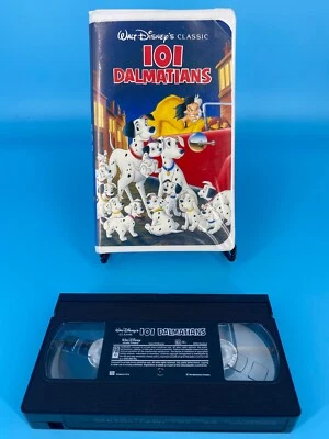 DISNEY VHS 101 Dalmatians (animation) original VHS (used) - Image 1 of 4