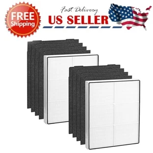 1-2 Pack Smoke Remover Filter Set for Whirlpool Whispure AP450 AP510 #1183054K - Picture 1 of 6