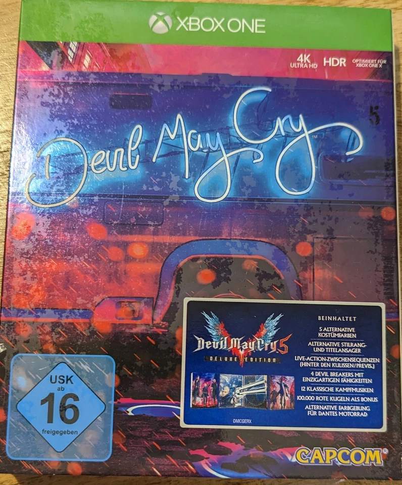 Devil May Cry 5 - Deluxe Edition [XBOX ONE]---NEU und OVP! ---TOP! - Bild 1 von 1