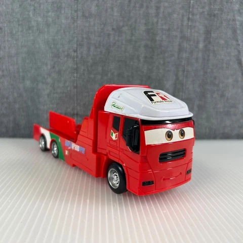 Disney Pixar Cars Francescos Stunt Racers Transforming Transporter 2012 Mattel Cover