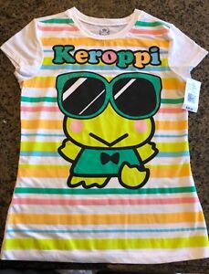SANRIO HELLO KITTY KEROPPI Youth T-shirt - Large (girls' size)