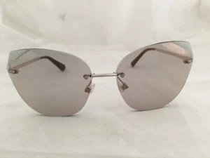 Chanel 4237 c.124/5R Cat Eye Rimless Mirrored Sunglasses 61/16/135mm - Picture 1 of 9