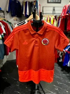 AUTHENTIC Adidas Colombia 2017 Performance Polo Shirt - Men (L) Slim - Picture 1 of 6