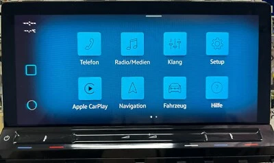 VW GOLF 8 ORIGINALE BEDIENEINHEIT RADIO DISPLAY  5H0919605B - Bild 1 von 4