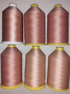 Nybond Thread 3000/3500m - 3 Different Shades Of Beige - Sewing Embroidery - Picture 1 of 1