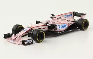 Force India VJM10 2017 Sergio Perez Rare Formula 1 F1 Diecast Car 1:43+Magazine - Picture 1 of 3