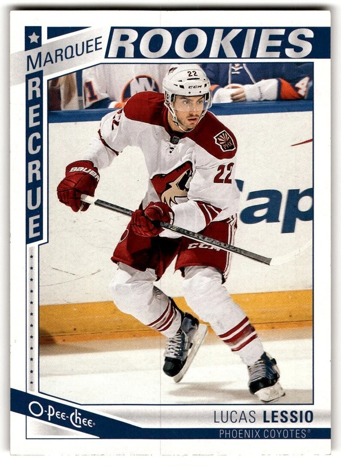2013-14 O-Pee-Chee Lucas Lessio Rookie #619 Phoenix Coyotes - Image 1 of 2