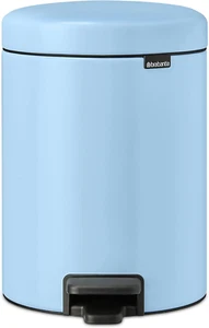 New Icon Step Trash Can (1.3 Gal/Dreamy Blue) Soft Closing Kitchen Garbage/Recyc - Picture 1 of 10