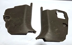 89-95 TOYOTA PICKUP TRUCK 4RUNNER KICK PANEL RIGHT LEFT TRIM COVER DASH BROWN #8 - Picture 1 of 5
