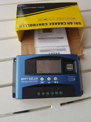 MPPT SOLAR charge controller 100 A per camper e baita 12/24 volt - Immagine 1 di 4