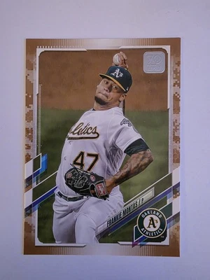 2021 Topps Update Series Frankie Montas #US154 Memorial Day Camo /25 - Image 1 of 2