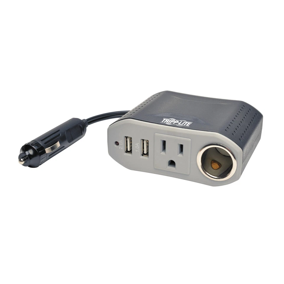 EATON TRIPP LITE SERIES MASTER-POWE PV100USB 100W ULTRA COMPACT CAR INVERTER 12V - Image 1 of 1