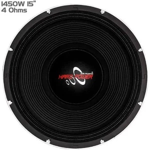 Altavoz de alimentación dura HP 1450G 15" - Woofer 15 pulgadas - 1450 vatios Rms 4 ohmios - Imagen 1 de 5